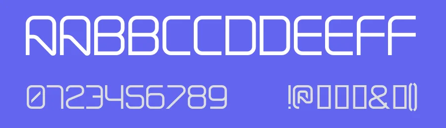 Break by onezero — Display Font — thumbnail 3