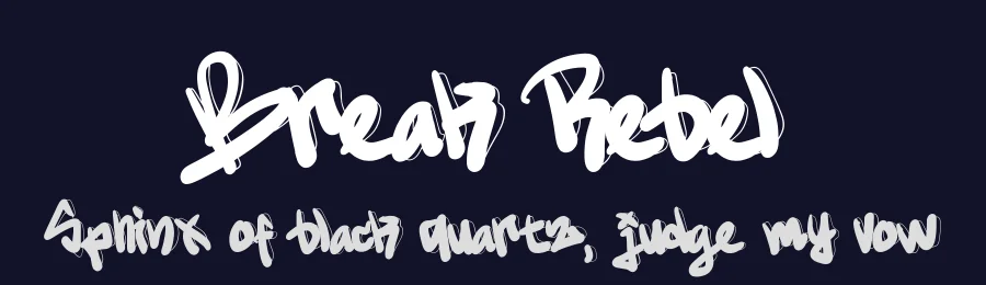 Break Rebel by Cikareotype Studio — Script Handwritten Font — thumbnail 2
