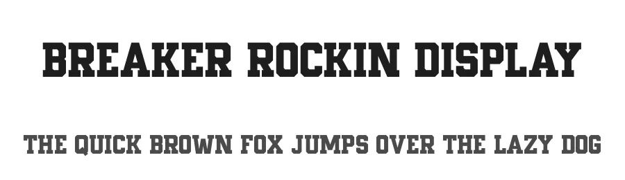Breaker Rockin Display
