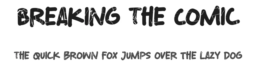 Breaking The Comic