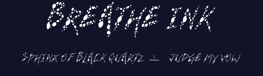 Breathe Ink by JSH creates — Decorative Font — thumbnail 2