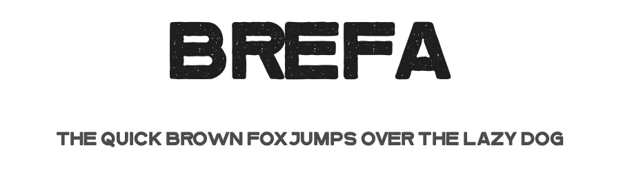 Brefa by twinletter β Decorative Font