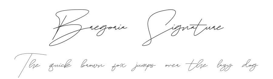 Bregoria Signature