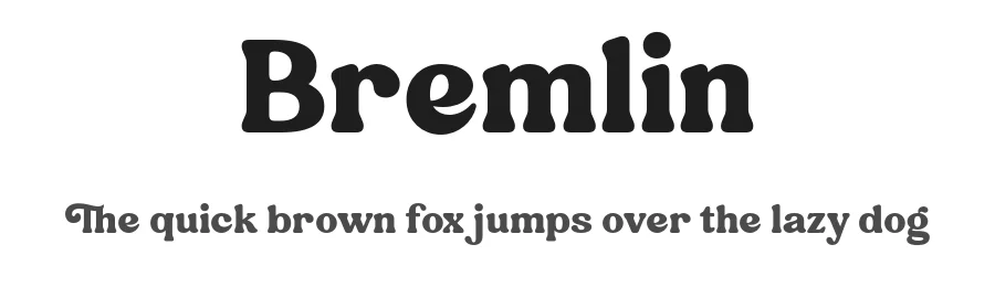 Bremlin by Akhmad Reza Fauzi — Decorative Font
