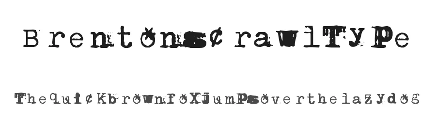 BrentonscrawlType