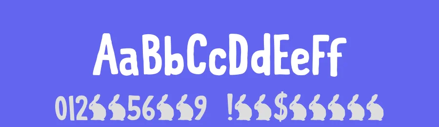 Brer Rabbit by D K — Decorative Font — thumbnail 3