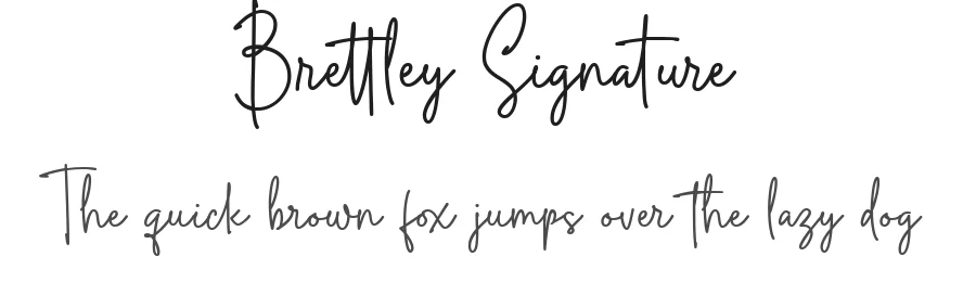 Brettley Signature