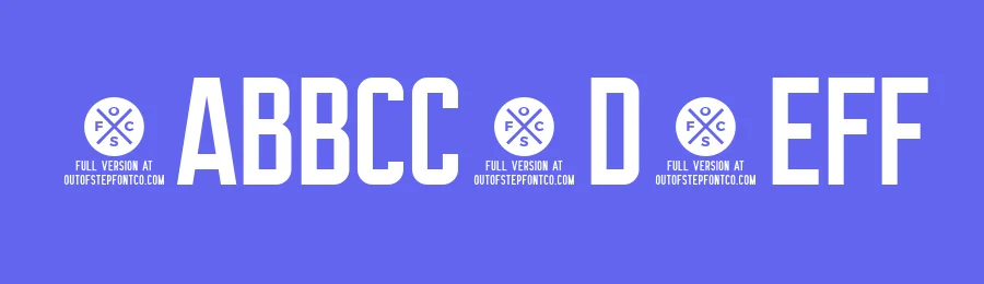 Brewmaster Gothic by Out of Step Font Company — Sans Serif Font — thumbnail 3
