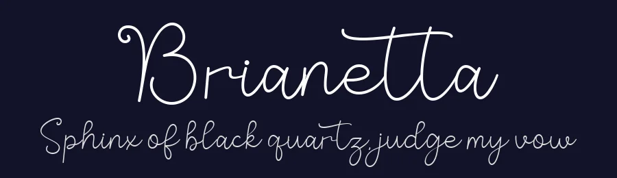 Brianetta by AEN Creative Studio — Script Handwritten Font — thumbnail 2