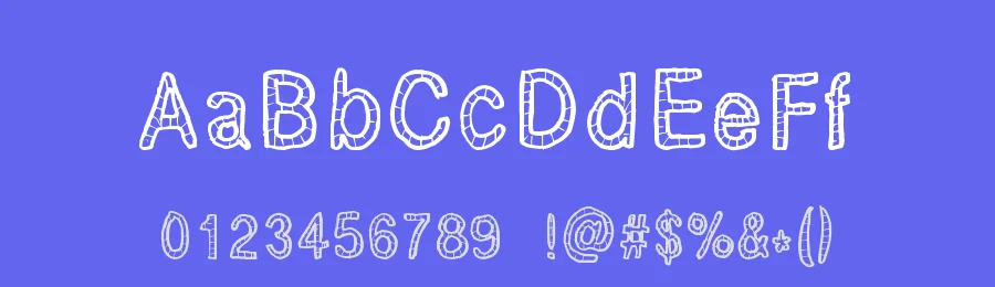 Brick Roads by Xerographer Fonts — Decorative Font — thumbnail 3