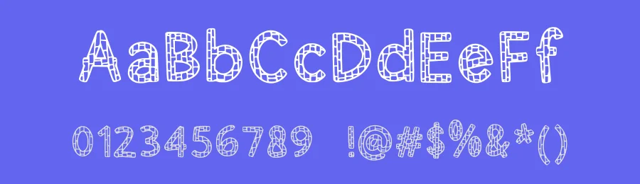 Bricks by Aisyah — Decorative Font — thumbnail 3