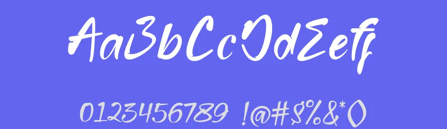 Bridamount by Glyphstyle — Script Handwritten Font — thumbnail 3