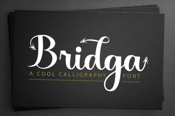 Bridga Font by Rezastudio — Script Handwritten Font