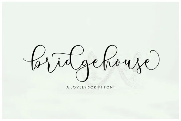 Bridgehouse Font by moriztype — Script Handwritten Font