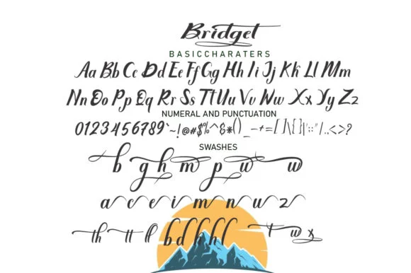 Bridget Font by Anaya Studio — Script Handwritten Font — thumbnail 4