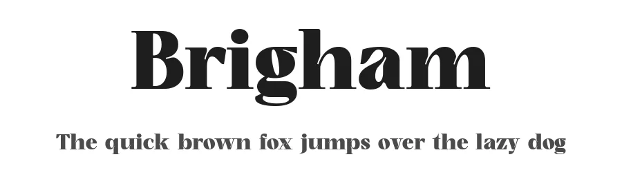 Brigham by Ketikata Studio — Serif Font