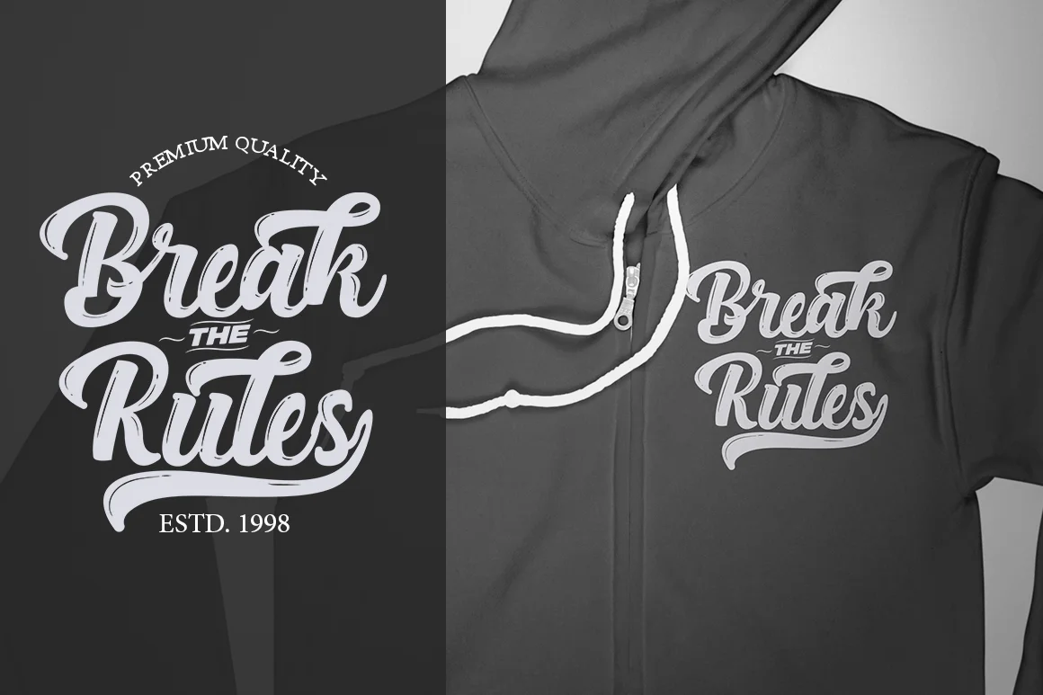 Bright Script Font by Debut Studio — Script Handwritten Font — thumbnail 6