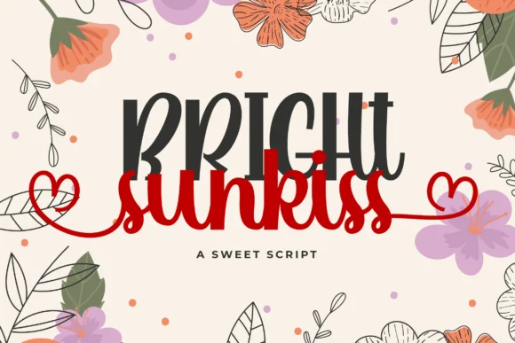 Bright Sunkiss Font by BaeMary — Script Handwritten Font