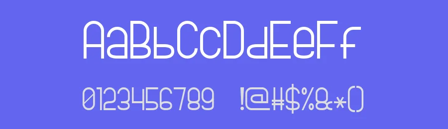 Bright Line 7 by Style-7 — Sans Serif Font — thumbnail 3