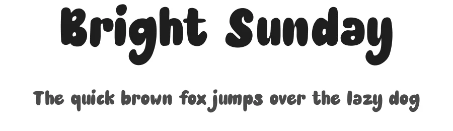 Bright Sunday by Rissyletter Studio โ Decorative Font