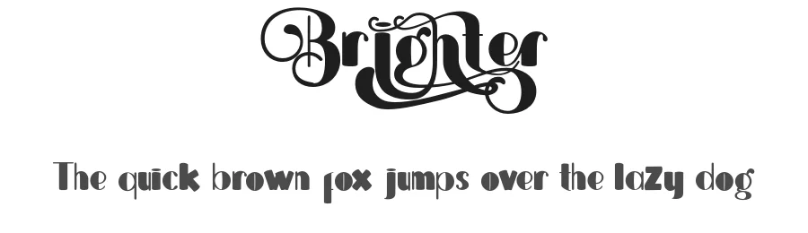 Brighter by SSI.Scraps — Decorative Font
