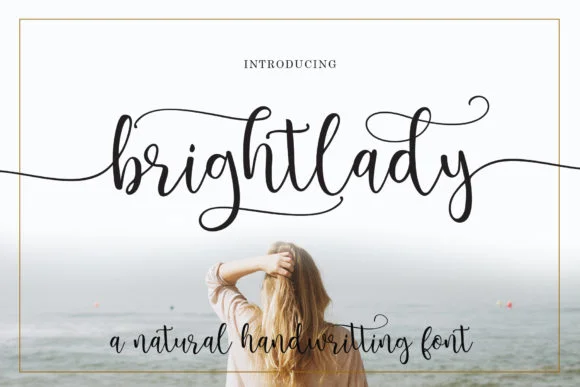 Brightlady Font by Sulthan Studio — Script Handwritten Font