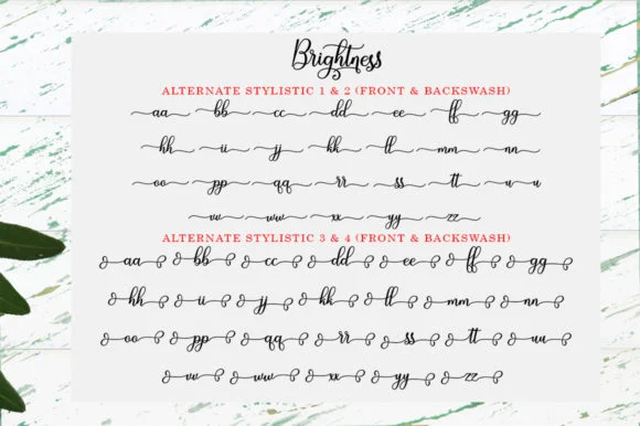 Brightness Font by Black Studio by Black Studio — Script Handwritten Font — thumbnail 7