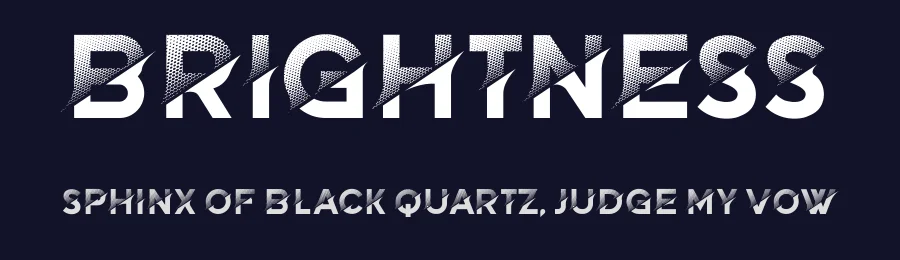 Brightness by Vladimir Nikolic — Decorative Font — thumbnail 2