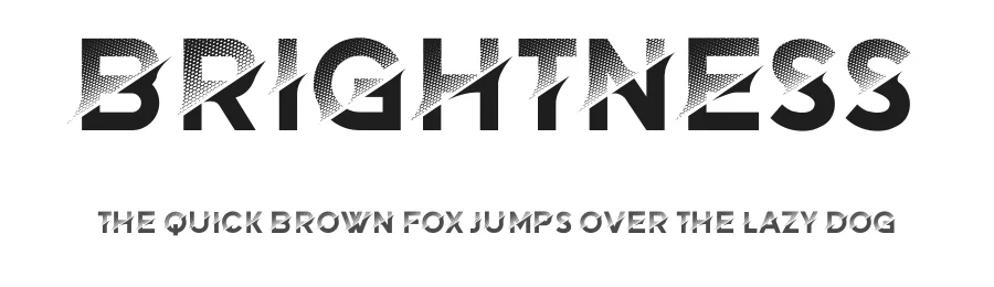 Brightness by Vladimir Nikolic — Decorative Font