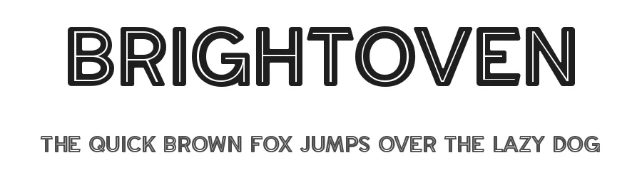 Brightoven by UI Creative β Sans Serif Font