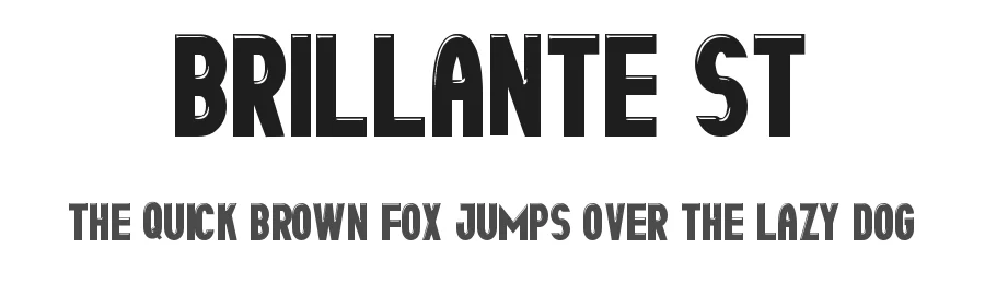 Brillante St by Southype — Decorative Font
