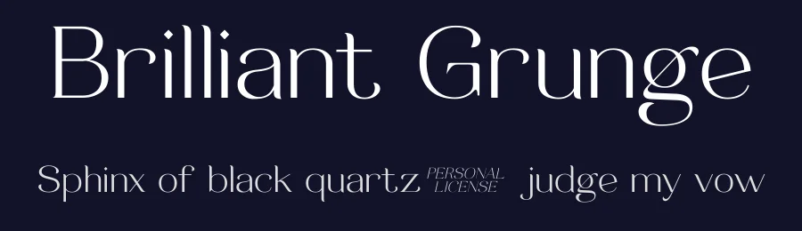 Brilliant Grunge by Java Pep — Sans Serif Font — thumbnail 2