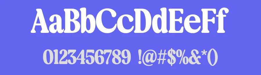 Bringbold Nineties by Zarma Type Foundry — Decorative Font — thumbnail 3