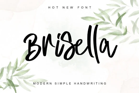 Brisella Font by thomasaradea — Script Handwritten Font