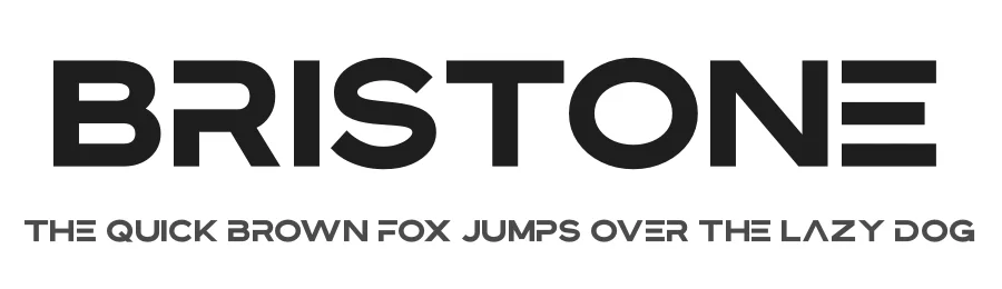 Bristone by Almarkhatype β Display Font