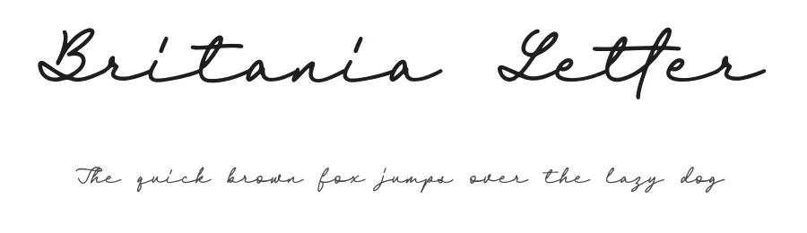 Britania Letter