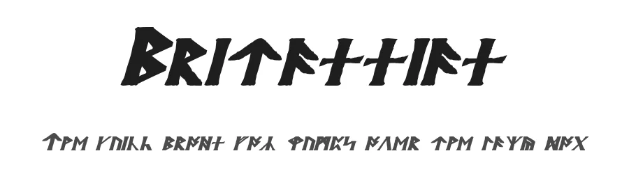 Britannian by Pixel Sagas — Dingbats Font
