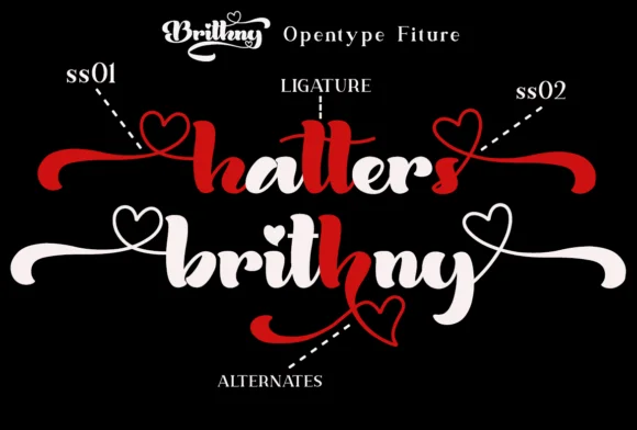 Brithny Font by Sealoung — Script Handwritten Font — thumbnail 7