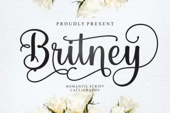 Britney Font by Nun Creatype by Nun Creatype — Script Handwritten Font