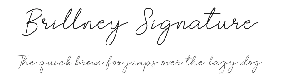 Brittney Signature