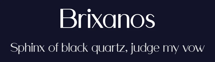 Brixanos by UI Creative — Sans Serif Font — thumbnail 2