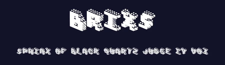 Brixs by Brixs — Decorative Font — thumbnail 2