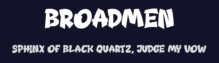 Broadmen by Lettersweet Studio — Script Handwritten Font — thumbnail 2
