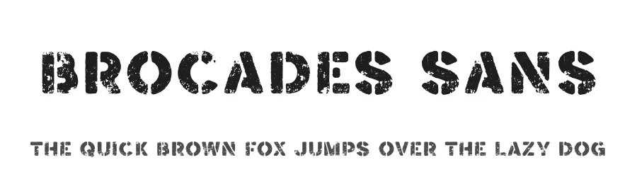 Brocades Sans by Edignwn Type — Decorative Font
