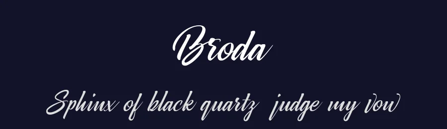 Broda by Double Z Studio — Script Handwritten Font — thumbnail 2