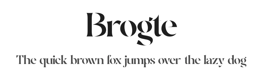 Brogte