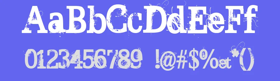 Broken Ghost by Segments Design (aka Last Soundtrack) — Decorative Font — thumbnail 3
