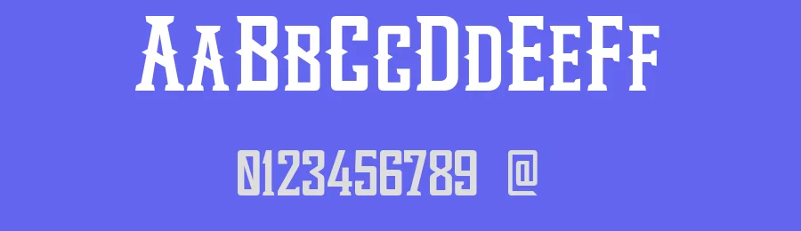Broken Knight by EkoZero7 — Blackletter Font — thumbnail 3