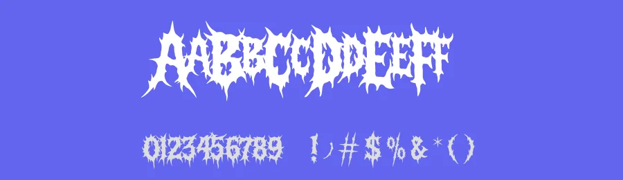 Broken Memories by Muhammad Yafinuha — Blackletter Font — thumbnail 3