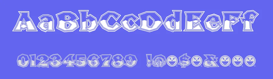 Broken Poster by Fontry — Decorative Font — thumbnail 3